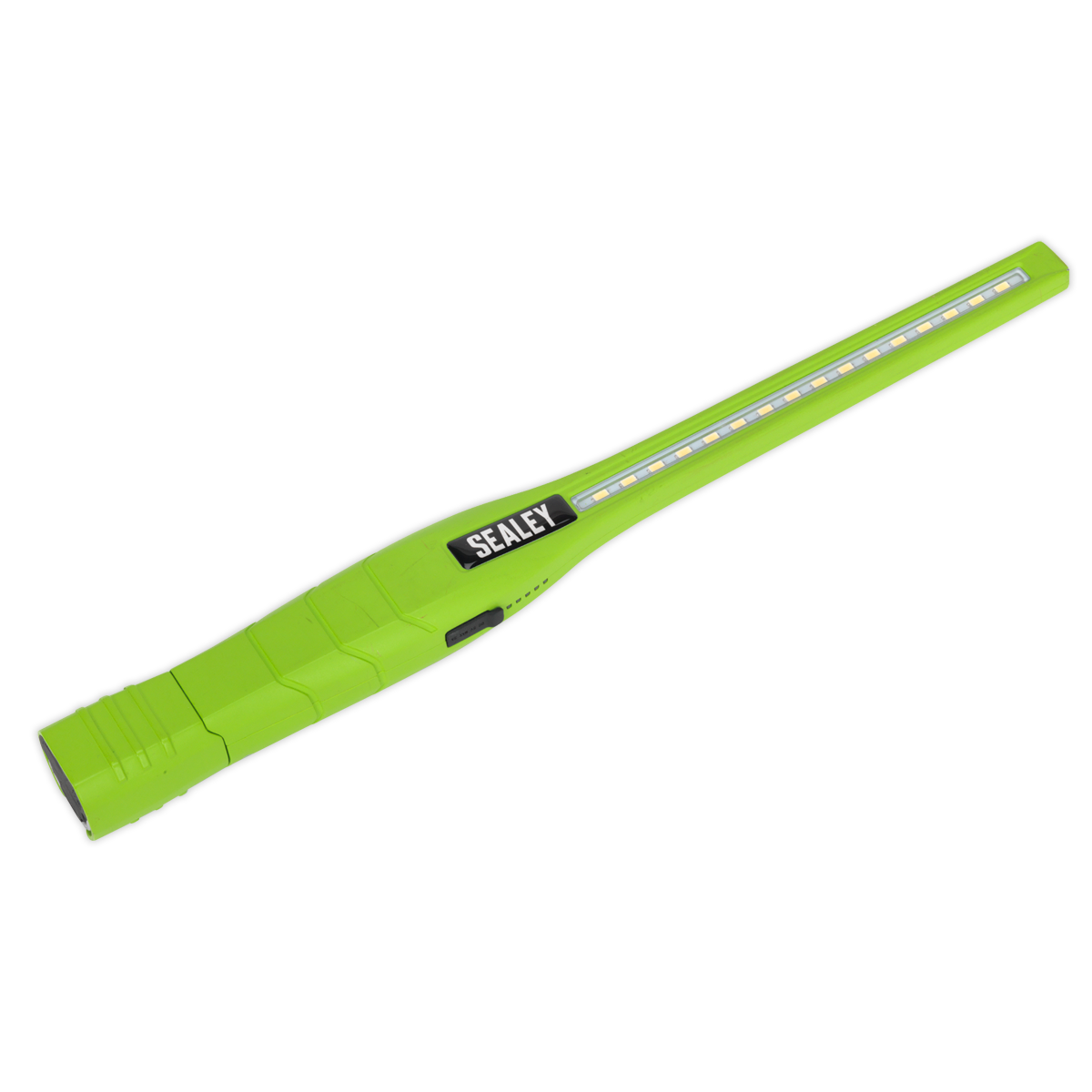 Sealey Rechargeable Slim Inspection Lamp 360 Degree 8W 1W SMD LED Green LED3604G