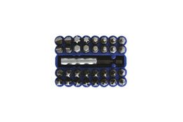 LASER 0862 33Pcs Screwdriver Bit Set Star Hex Flat Phillips PzDrive CRV Steel