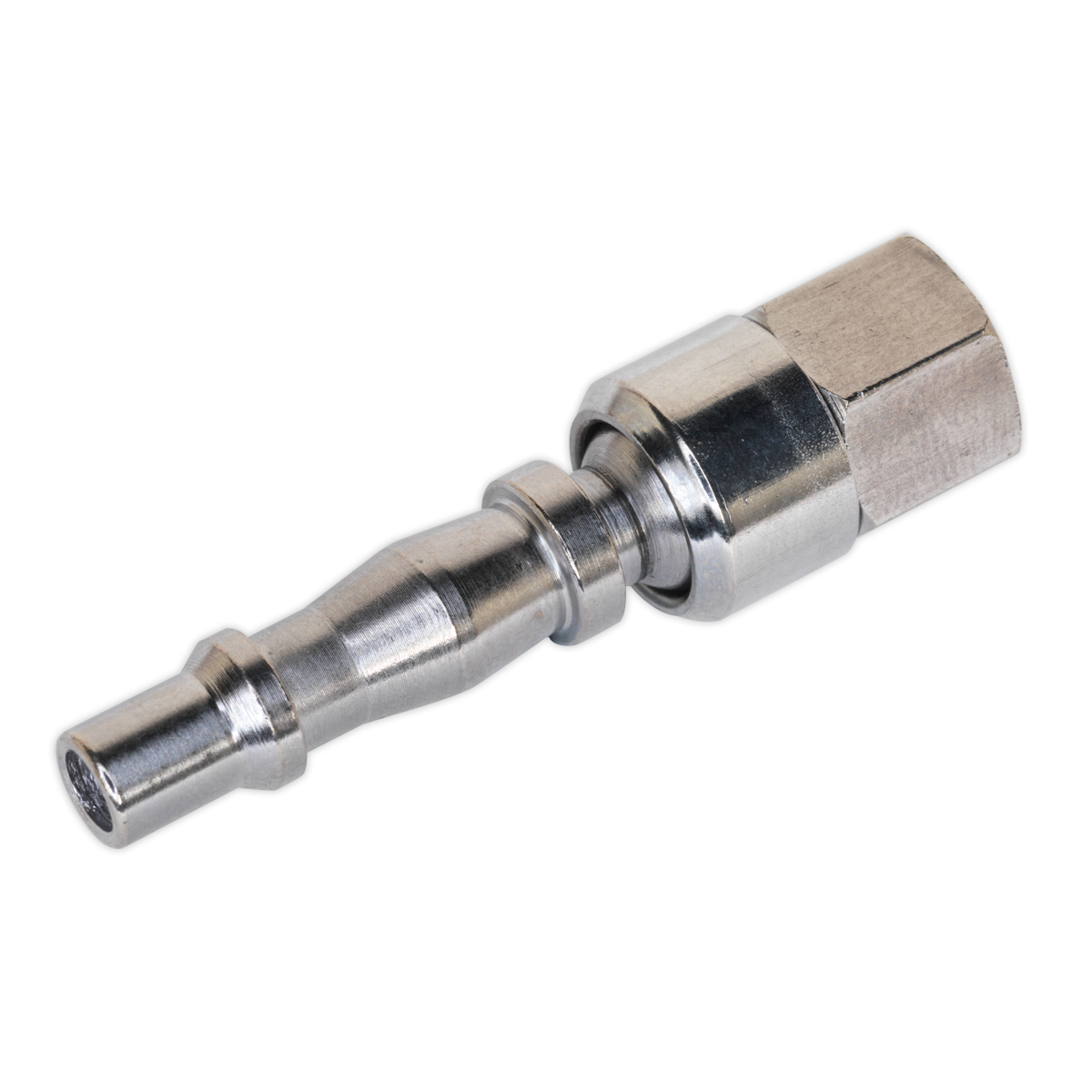 Sealey 1/4" BSP Swivel Screwed Female Adaptor 100 PSI 35-40 CFM Silver ACX91