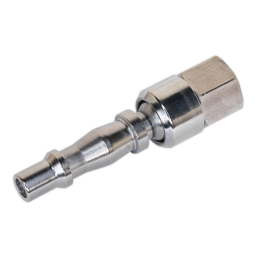 Sealey 1/4" BSP Swivel Screwed Female Adaptor 100 PSI 35-40 CFM Silver ACX91