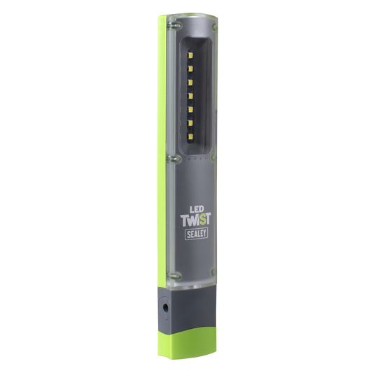 Sealey LED Twist Rechargeable Inspection Light 2W & 1W SMD LED 3.7V LED401G