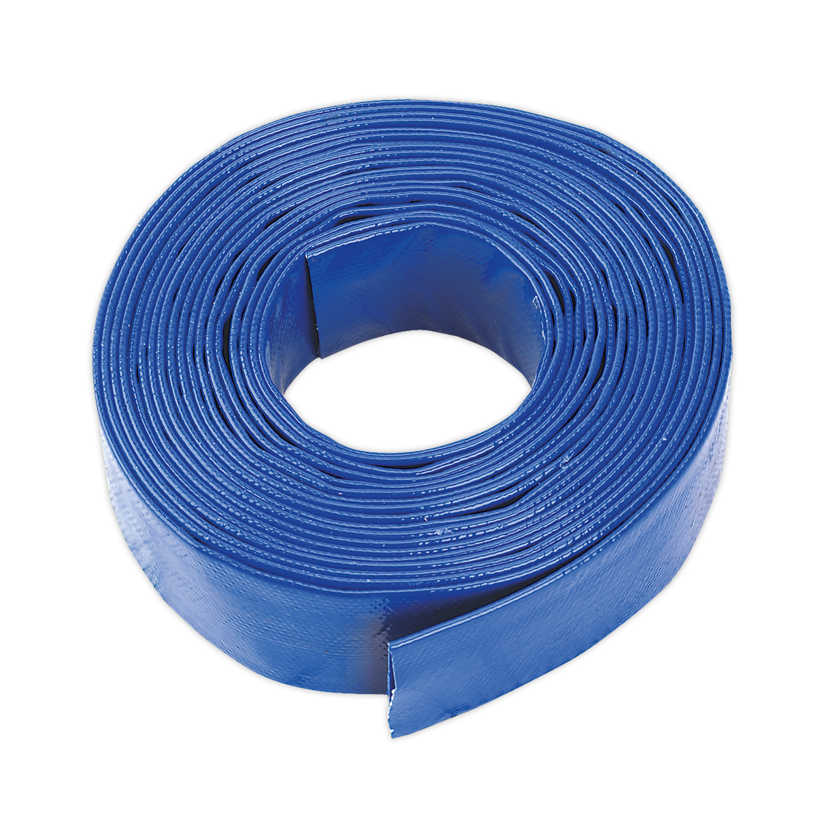 Sealey Layflat PVC Hose Reinforced With Synthetic Fibres 38mm x 10m LFH1038