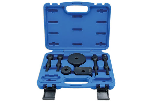 LASER 5359 Vibro Air Chisel Adaptor Set 7pc Steel For Rust Removal & Cleaning