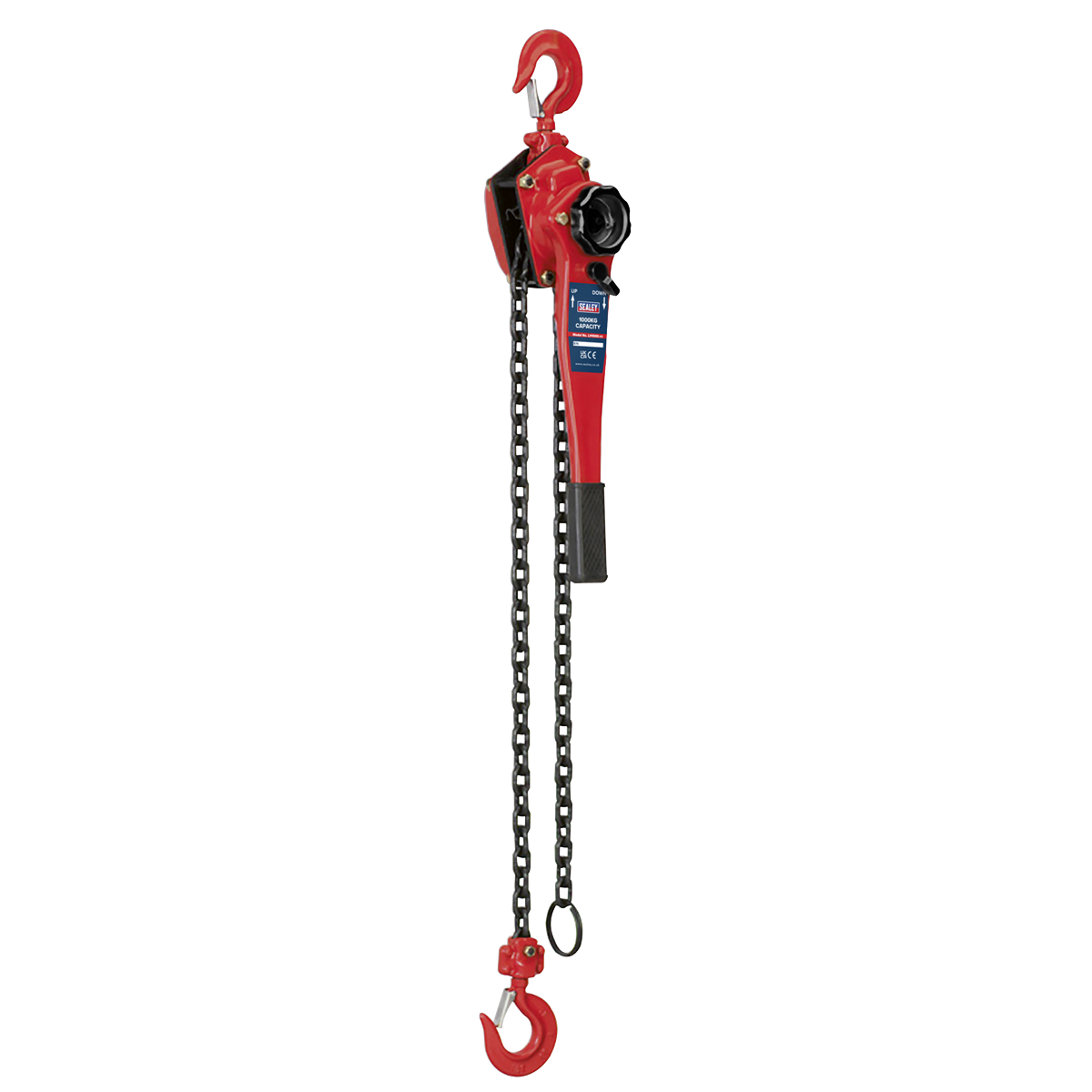 Sealey Lever Hoist Steel With Heavy Duty Brake & Alloy Steel Chain 1000kg LH1000