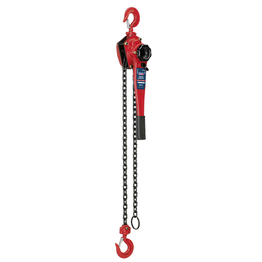 Sealey Lever Hoist Steel With Heavy Duty Brake & Alloy Steel Chain 1000kg LH1000