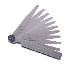 LASER 0869 Precision Metric Feeler Gauge 10 Blades 0.05-0.80mm For Engine