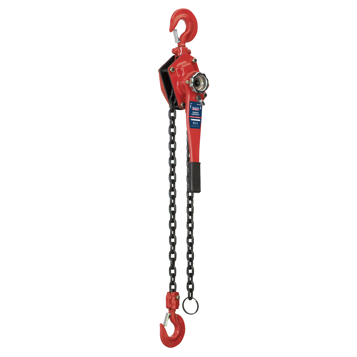 Sealey Lever Hoist Steel With Heavy Duty Brake & Alloy Steel Chain 3000kg LH3000