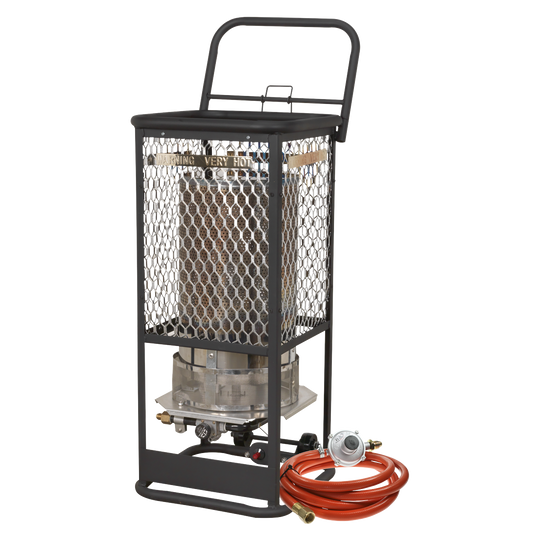 Sealey Space Warmer Industrial Propane Heater 125.000BTU/HR Portable LPH125
