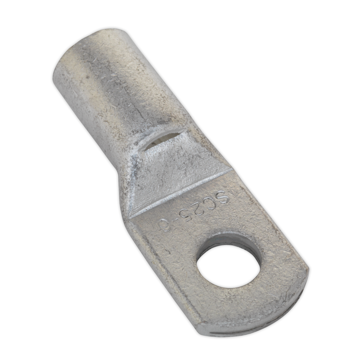 Sealey Copper Lug Terminal With Inspection Hole 25mm x 6mm Pack Of 10 LT256