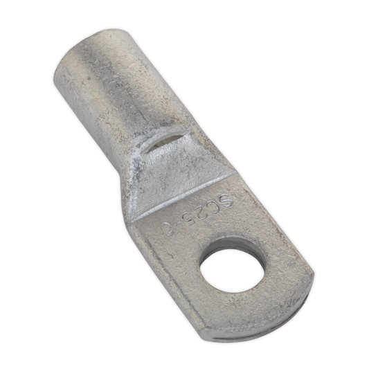 Sealey Copper Lug Terminal With Inspection Hole 25mm x 6mm Pack Of 10 LT256