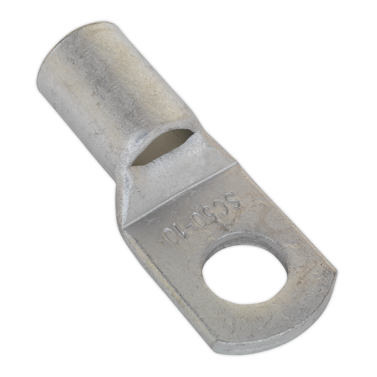 Sealey Copper Lug Terminal With Inspection Hole 50mm x 10mm 10pk LT5010