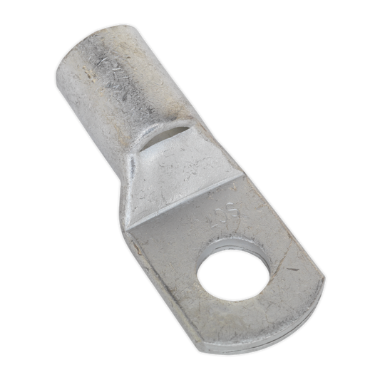 Sealey Tin-Plated Copper Lug Terminal Inspection Hole 70mm x 12mm 10PK LT7012