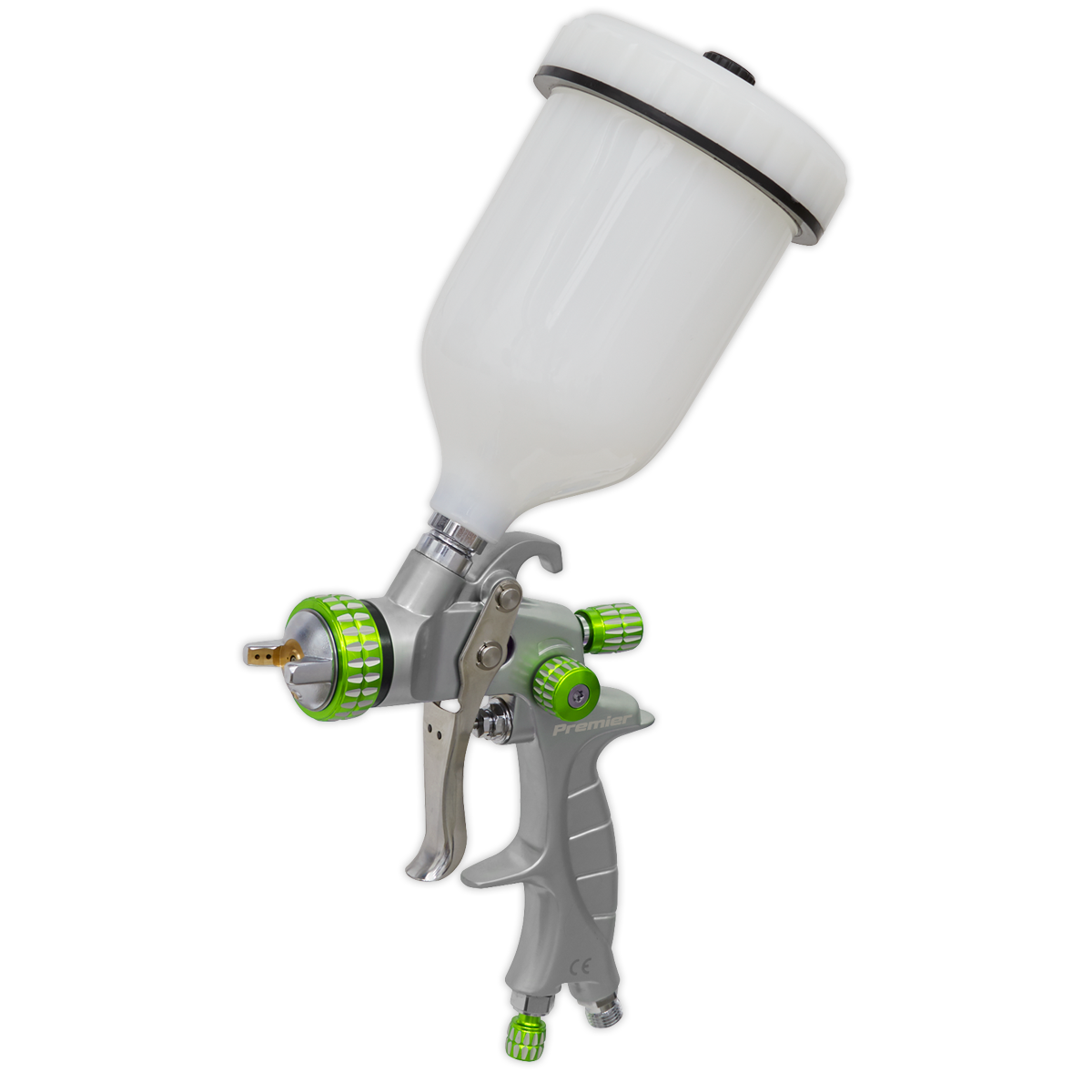 Sealey Professional LVLP Gravity Feed Spray Gun - 1.4mm Set-Up 600mL LVLP01