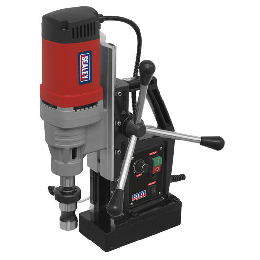 Sealey 60mm Magnetic Drilling Machine With Safety Fixing Strap 230V MAG60230V