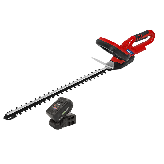 Sealey 20V SV20 Series Cordless Hedge Trimmer 4Ah Battery & Charger CHT20VCOMBO4