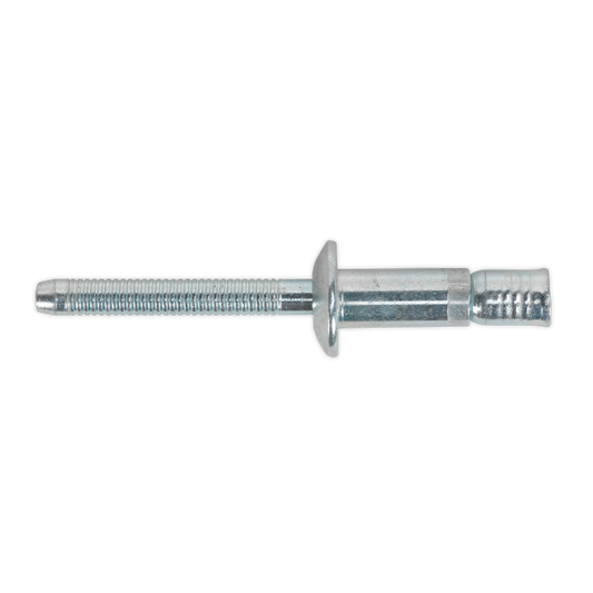 Sealey Zinc Plated Steel Structural Rivet 6.3 x 32mm Pack Of 100 MB6332