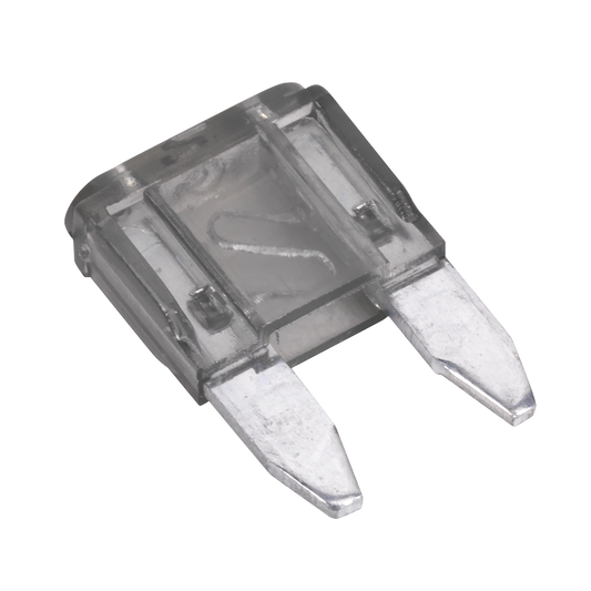 Sealey Automotive Mini Fuse Blade Electrical 2A 50 Pieces Car Van - Grey MBF250