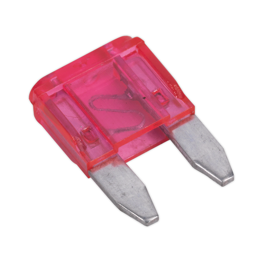 Sealey Automotive Mini Fuse Blade Electrical 4A 50 Pieces Car Red/Silver MBF450