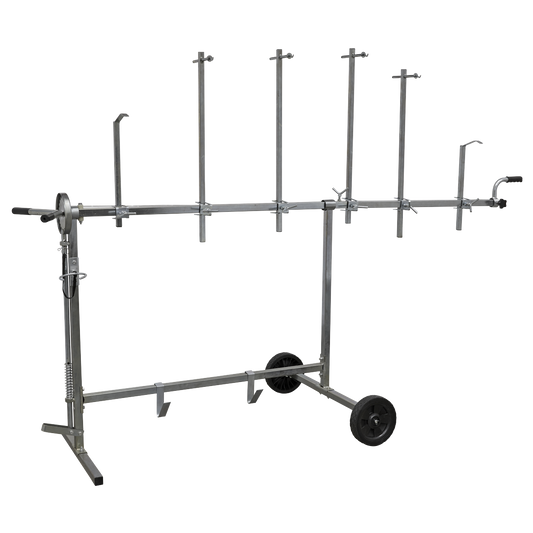 Sealey Universal Mobile Rotating Panel Stand For Door Bonnet Bumper Wings MK73