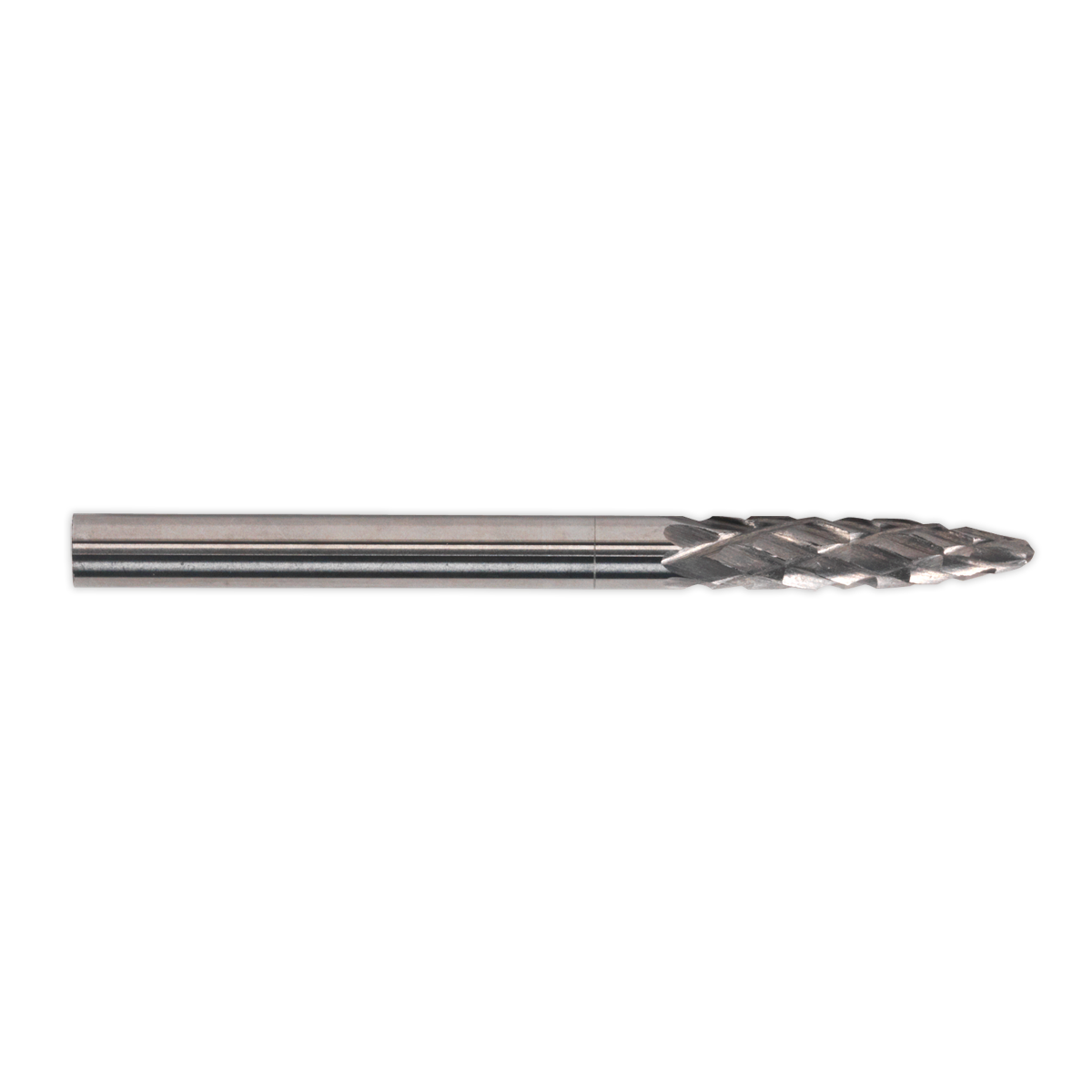 Sealey Micro Carbide Burr Ball Nosed Tree Soft & Hard Metals Pack of 3 MCB006