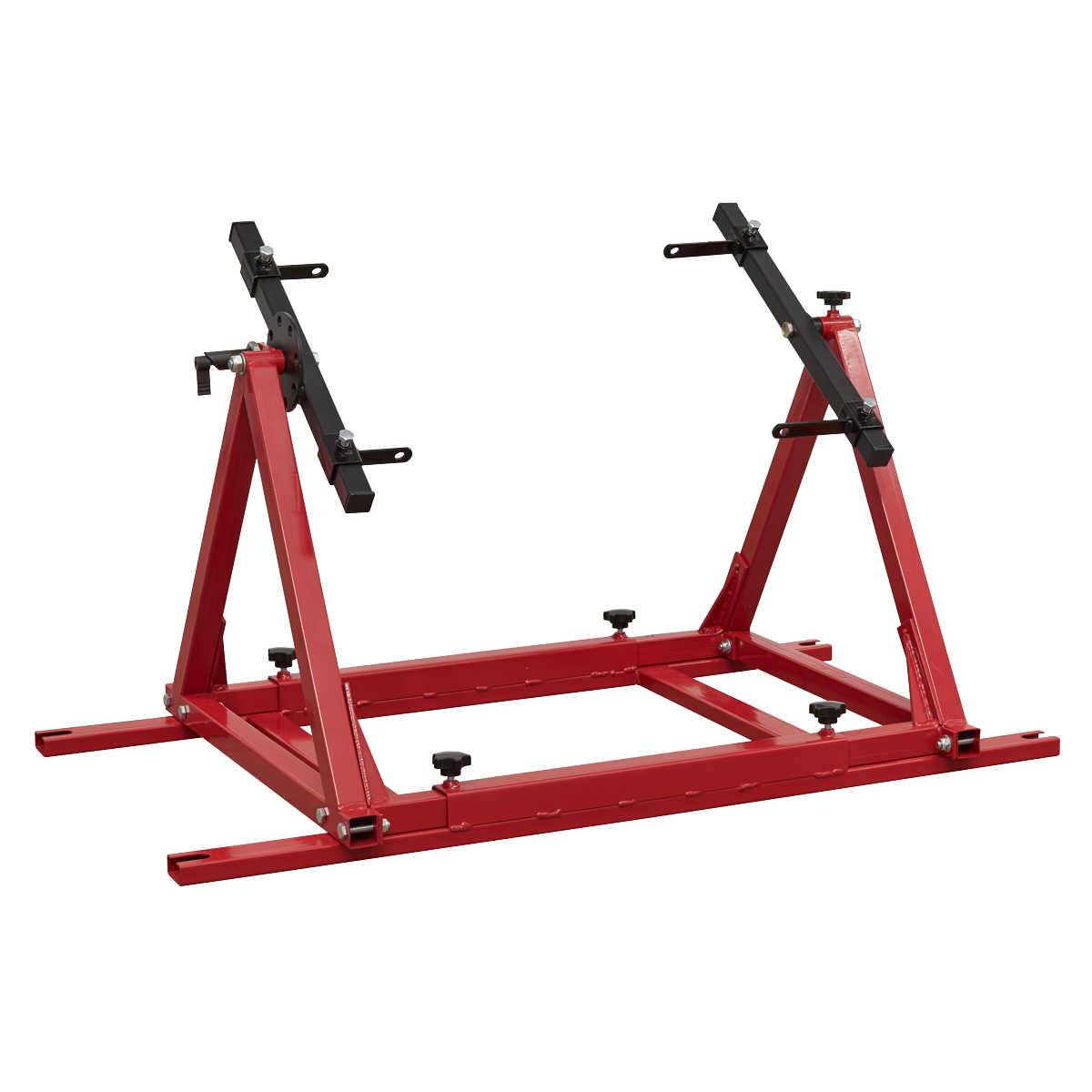 Sealey 100kg Engine Rebuild Stand Multi-Cylinder Width/Length Adjustable MES03