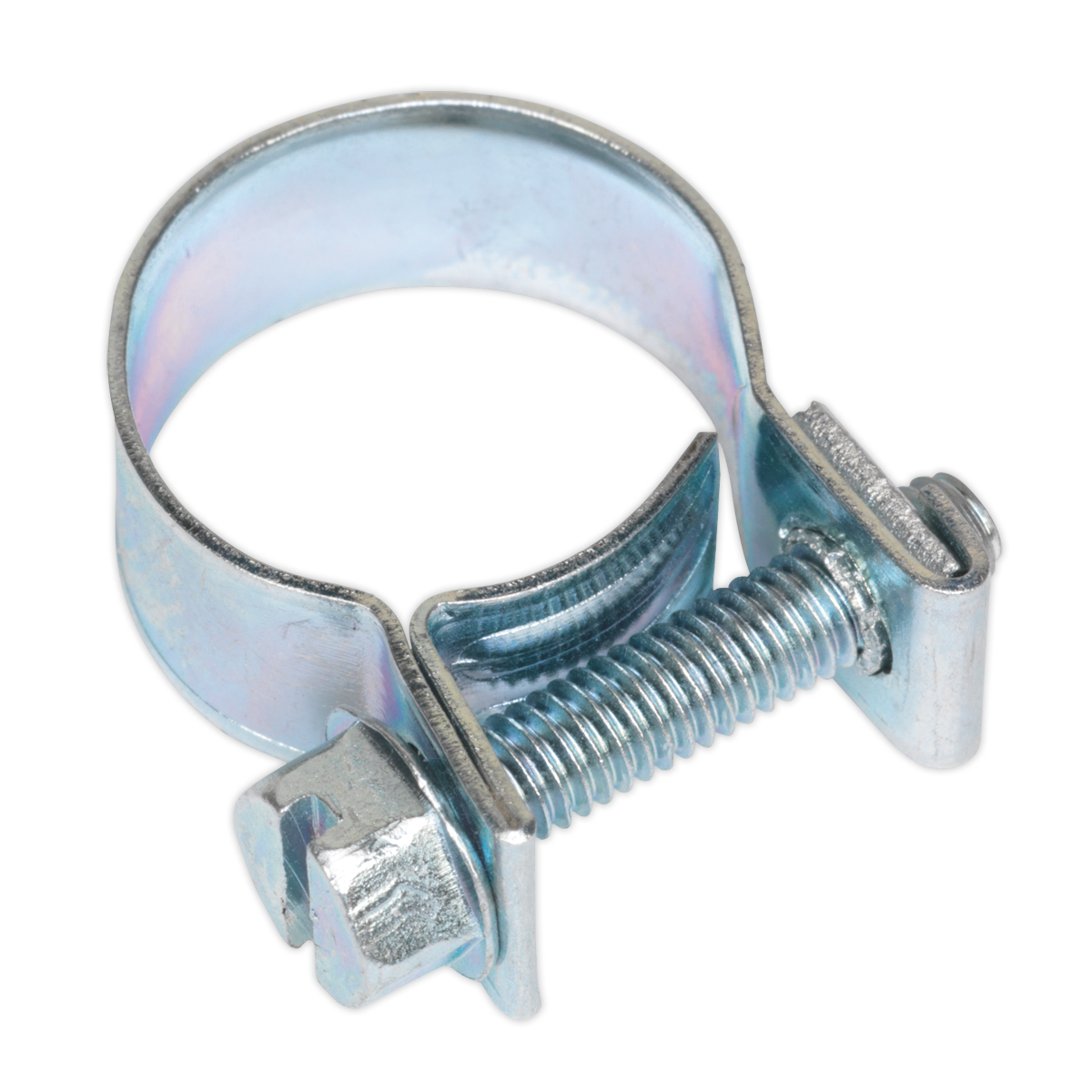 Sealey Mini Hose Clips 20 Pieces Zinc Plated 14mm - 16mm 0.55" - 0.63" MHC1416