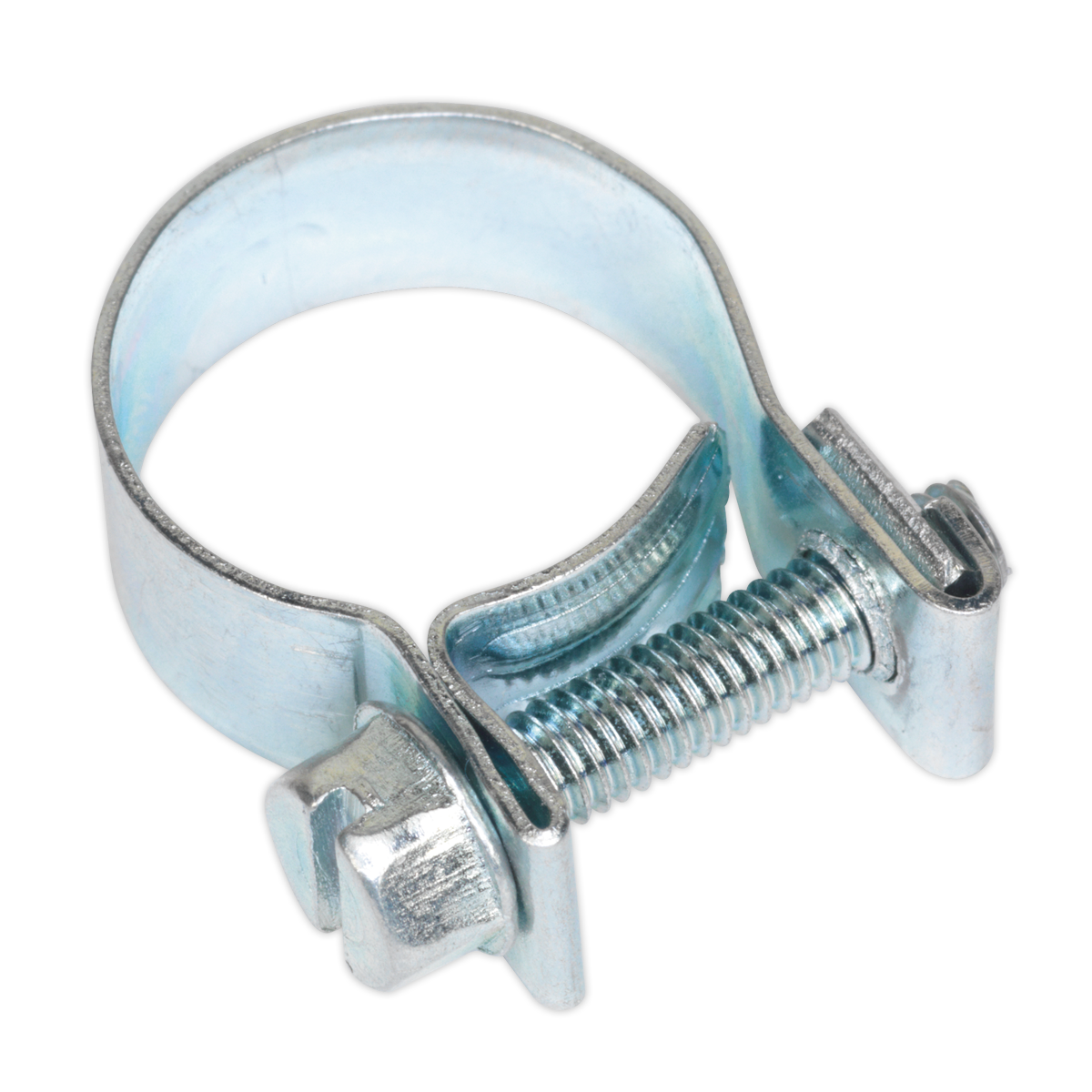 Sealey Mini Hose Clips 20 Pieces Zinc Plated 15mm - 17mm 0.59" - 0.67" MHC1517