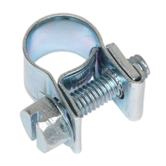 Sealey Mini Hose Clips 30 Pieces Zinc Plated 7mm - 9mm 0.27" - 0.35" MHC79