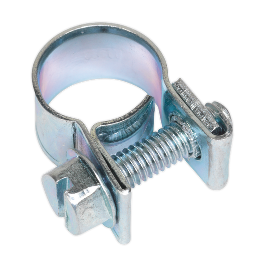 Sealey Mini Hose Clips 30 Pieces Zinc Plated 9mm - 11mm 0.35" - 0.43" MHC911