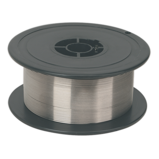 Sealey Stainless Steel MIG Welding Wire 1.0kg 0.8mm 308(S)93 Grade MIG/1K/SS08