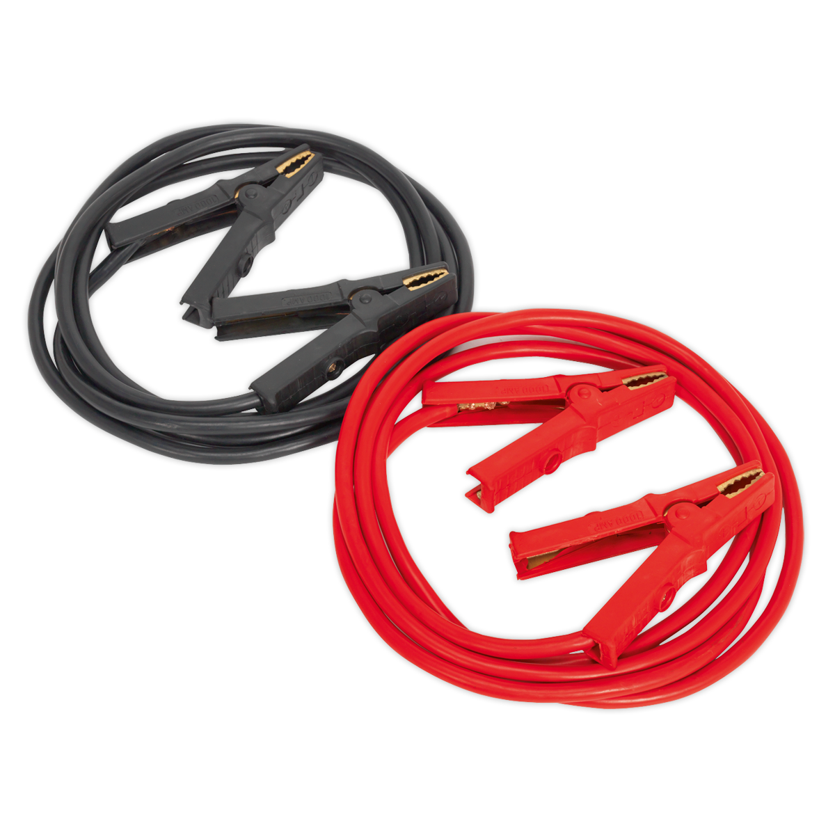 Sealey Heavy Duty Car Booster Cables 40mm² x 5 Metres CCA 600Amp BC4050HD