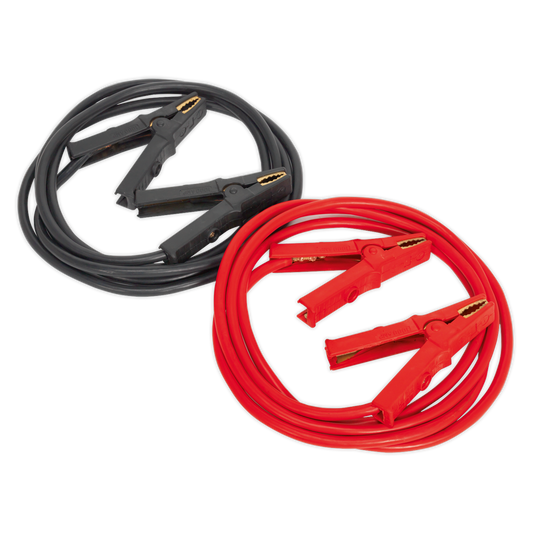 Sealey Heavy Duty Car Booster Cables 40mm² x 5 Metres CCA 600Amp BC4050HD