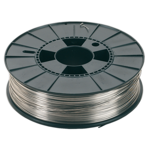Sealey Stainless Steel MIG Welding Wire 5.0kg Ø 0.8mm 308(S)93 Grade MIG/5K/SS08
