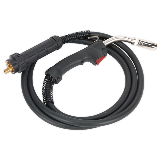 Sealey Professional MIG Torch With 4m Euro Connector MB25 Black MIG/N425