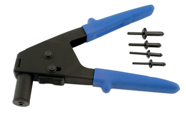 LASER 5494 40Pcs Blind Rivet Pliers Long Reach Plastic 5mm 6.6mm 6.3mm Rivets