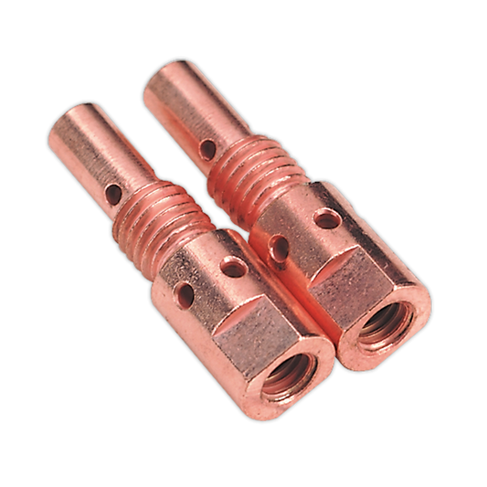 Sealey MIG Welding Torch Gas Diffuser Adaptor 2 Pieces For MB25 MB36 MIG913