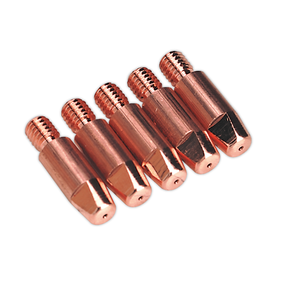 Sealey MIG Welding Torch Contact Tip 5 Pieces 0.8mm For MB25 MB36 Torches MIG917