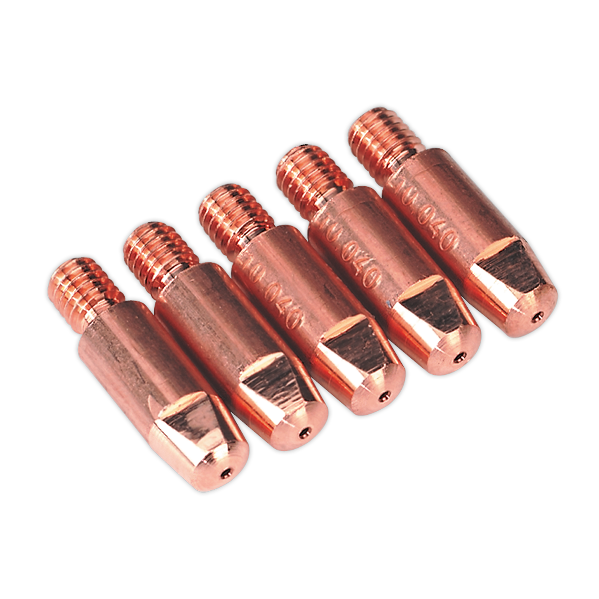Sealey MIG Welding Torch Contact Tip 5 Pieces 1.0mm For MB25 MB36 Torches MIG918