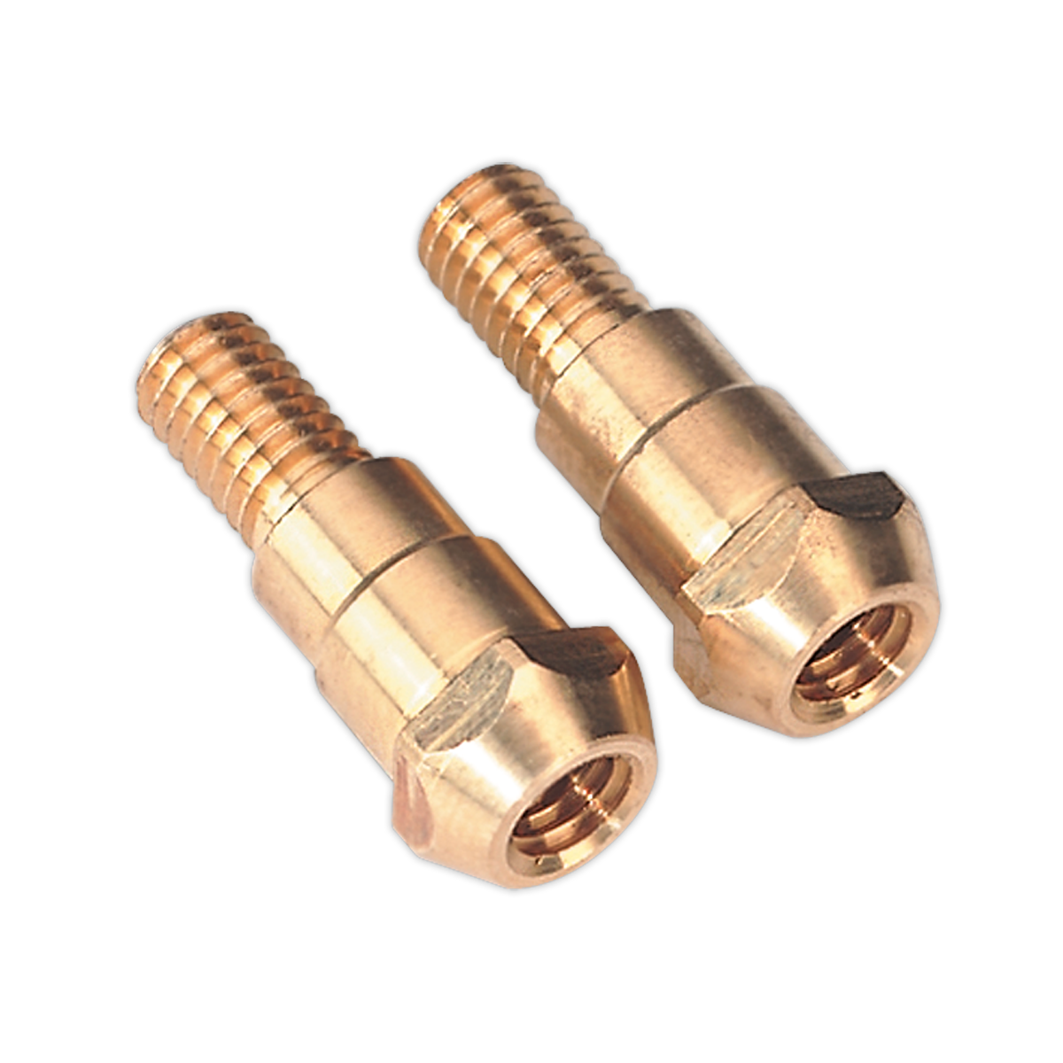 Sealey MIG Welding Torch Nozzle Tip Adaptor 2 Pieces 6mm For MB36 Torches MIG925