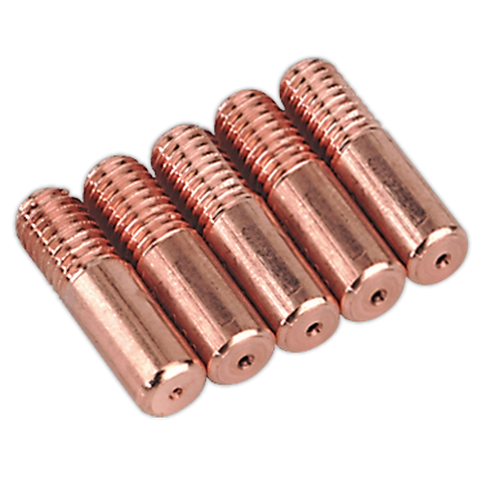 Sealey MIG Welding Torch Contact Tip 5 Pieces 0.6mm For MB14 Torches MIG951