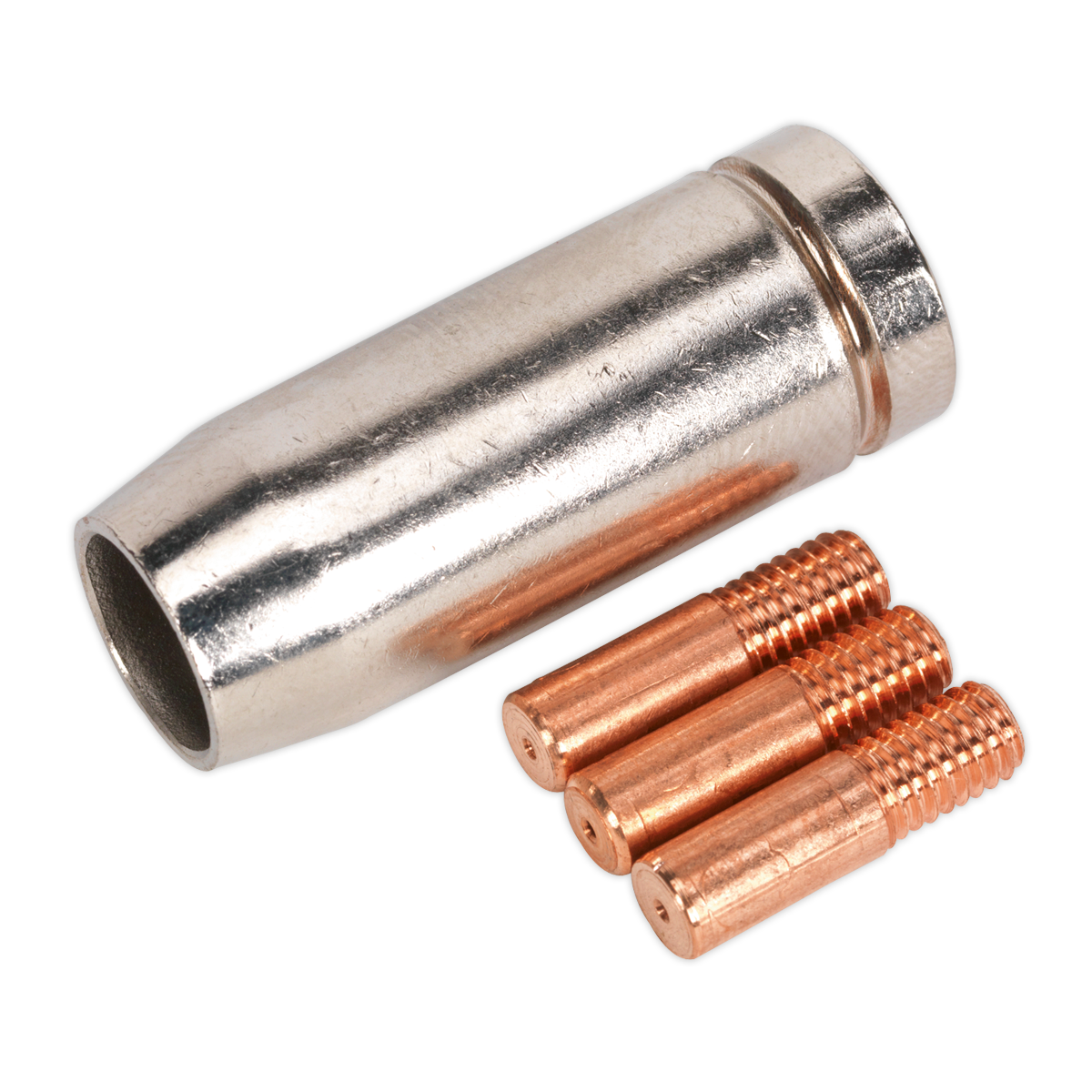 Sealey Conical Nozzle x 1 Contact Tip 0.6mm x 3 Compatible With MB14 MIG953