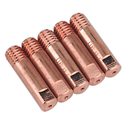 Sealey MIG Welding Torch Contact Tip 5 Pieces 0.6mm For MB15 Torches MIG956