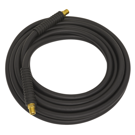 Sealey 10m x Ø8mm Heavy Duty Air Hose With 1/4" BSP Swivel Unions AH10RX