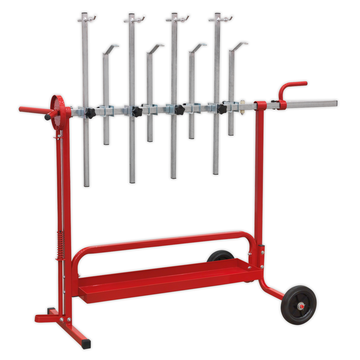 Sealey Rotating Universal Panel Stand With Built-In Tool Tray Storage MK62