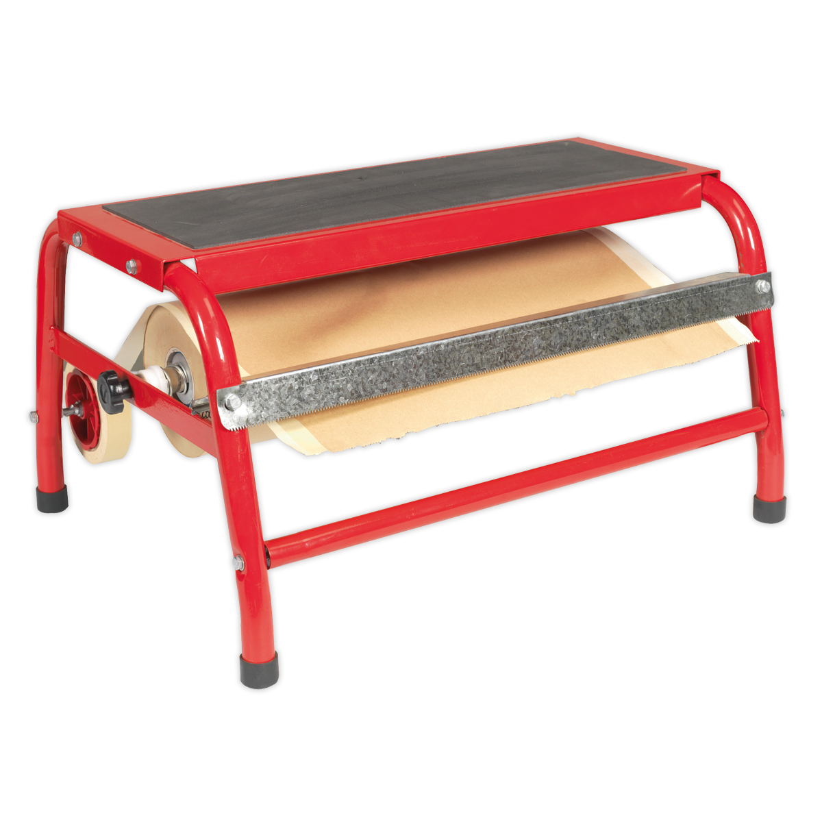 Sealey Masking Paper Dispenser Step-Up - 1 x 450mm Single Roll Red MK64