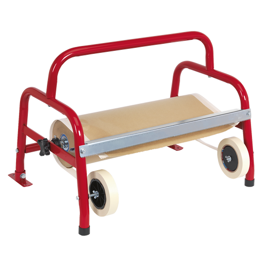 Sealey Masking Paper Dispenser Station 1 x 450mm Bodyshop Floor Mounting MK65