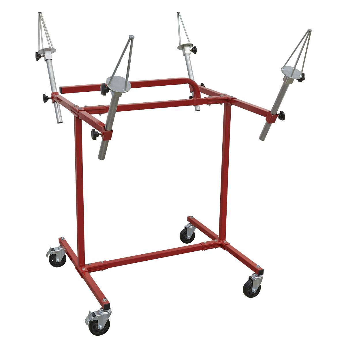 Sealey Alloy Wheel Painting/Repair Stand Heavy Duty - 4 Wheel Capacity MK71