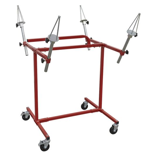 Sealey Alloy Wheel Painting/Repair Stand Heavy Duty - 4 Wheel Capacity MK71