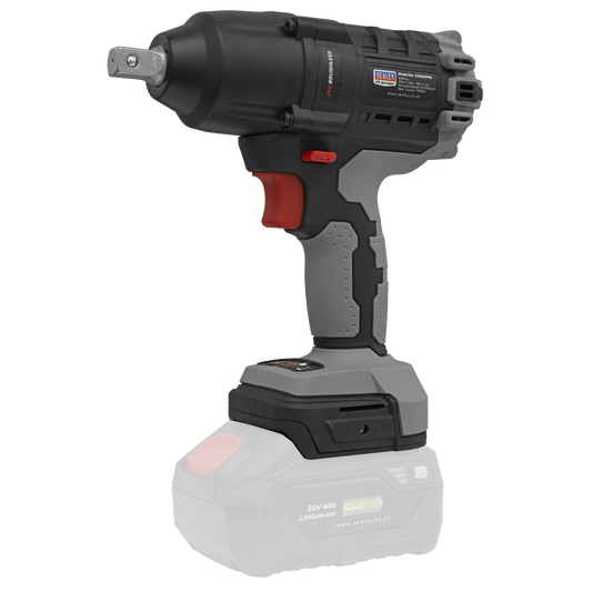 Sealey 20V 1/2" Square Drive 700Nm Brushless Impact Wrench - Body Only CP20VPIW