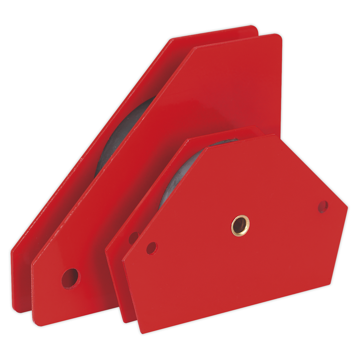 Sealey Magnetic Quick Clamp Set For Welders and Fabricators 2 Pieces MQC2